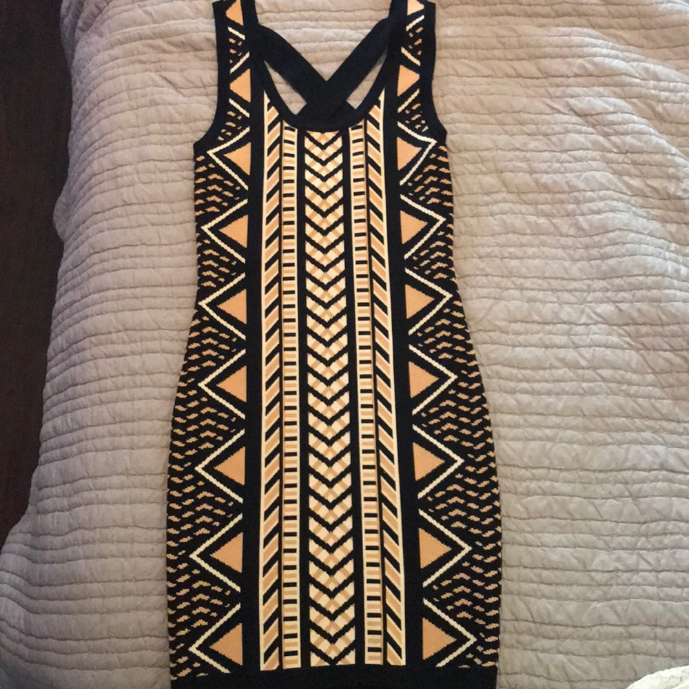 Fitted contour dress